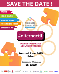 RESEAUX SOCIAUX SAVE THE DATE ALTERNACTIF 2025